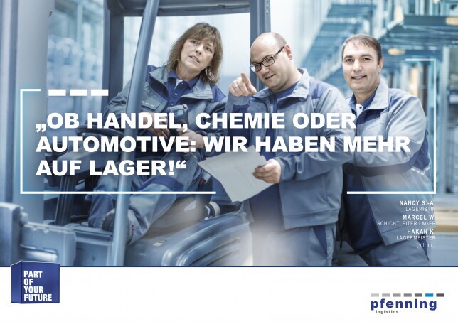 Lagerarbeiter Co-Pack / Displaybau, 1. Bild